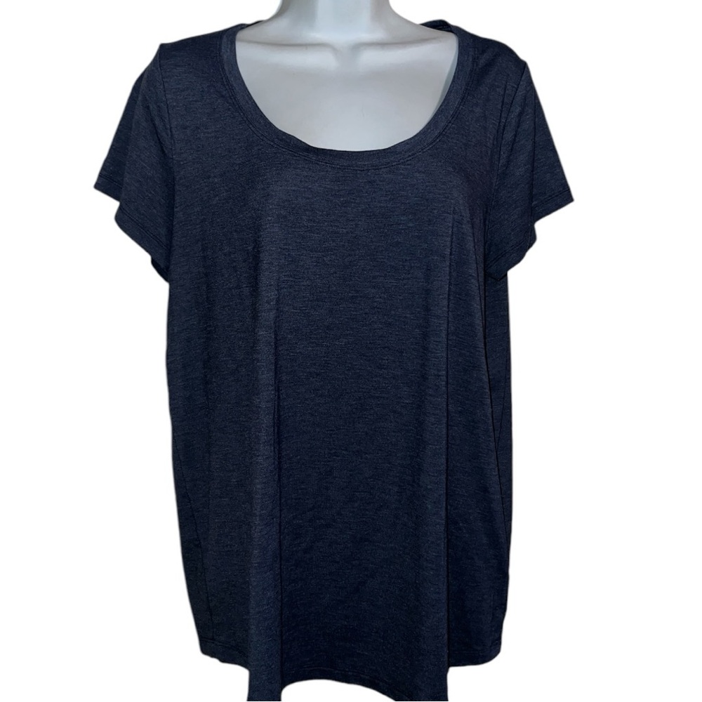 Athleta Navy Scoop Tunic SZ M